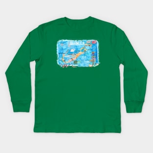 Bermuda Kids Long Sleeve T-Shirt